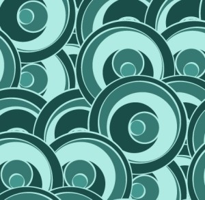 Simple Vintage Swirl Pattern Vector 01