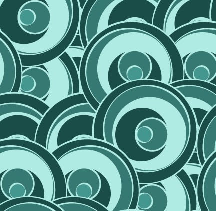 Simple Vintage Swirl Pattern Vector 01