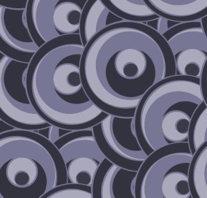 Simple Vintage Swirl Pattern Vector 03