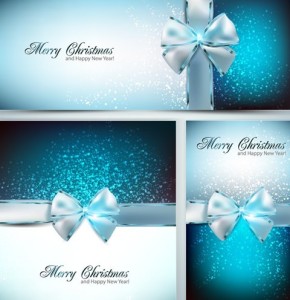 Merry Christmas and Happy New Year Background Vector 04