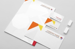 Smart Object Based Stationery MockUp PSD