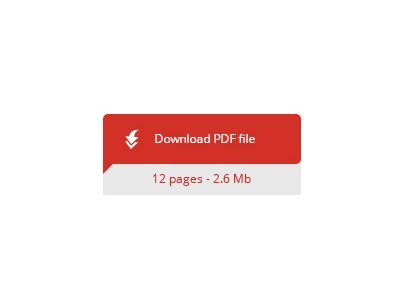 Simple Download Button PSD