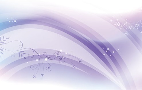 Bright Fantastic Floral Background Vector 05