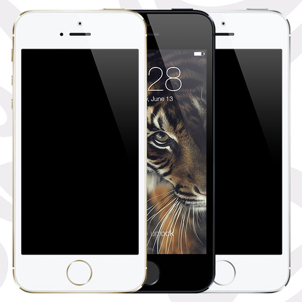 3 iPhone 5S Templates PSD