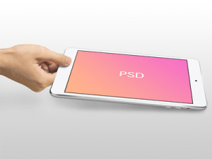 iPad Mini Mockup Template PSD