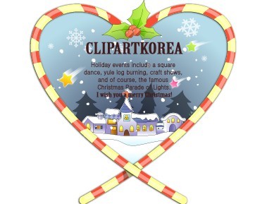 Cartoon Happy Christmas Greeting Card Design Vector 04