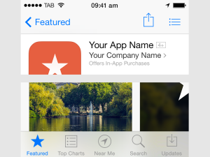 App Store Mockup PSD