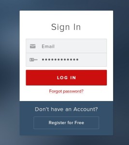 Clean Sign In Form UI PSD