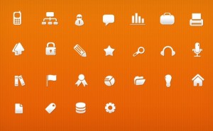 25 Business Icons PSD