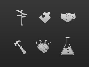 Innovation Icon Set PSD