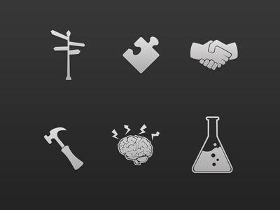 Innovation Icon Set PSD