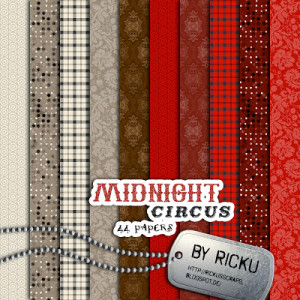 44 Midnight Circus Background Textures