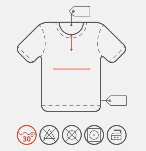Clean T-shirt Icon PSD