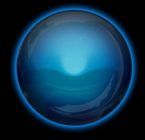 Blue Glossy Orb PSD