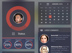 Lovi Joshi's Flat UI Kit