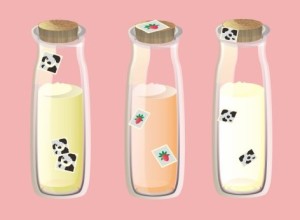 Cute Feeding Bottles Vector