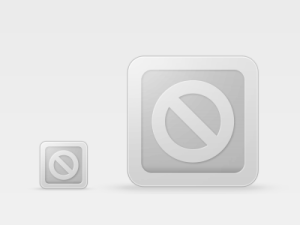 Can Not Be Displayed Icon PSD
