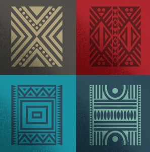 Haus Ethnik Dingbats Font