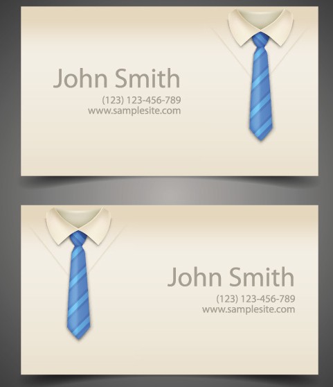 Creative Corporate Business Card Design Vector 03