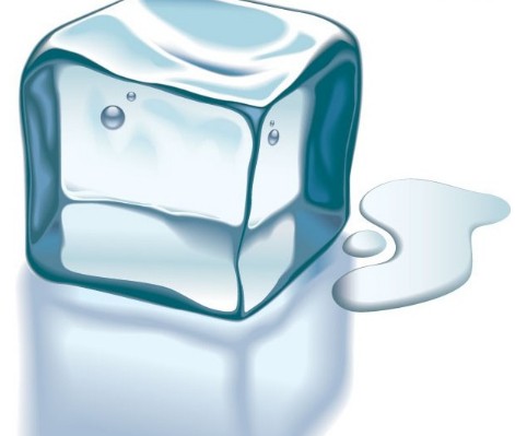 Melting Ice Vector Illustration