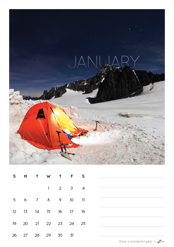 Printable 2014 Calendar PDF