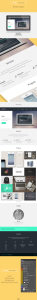 Justified PSD Template