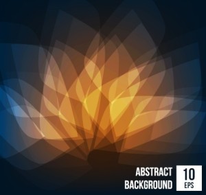 Light Flower Vector 02