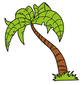 Green Palm Tree Vector
