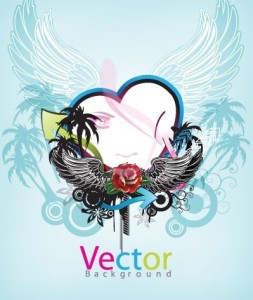 Music Art Grunge Background Vector 03