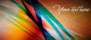 Colored Abstract Banner Design Vector 03