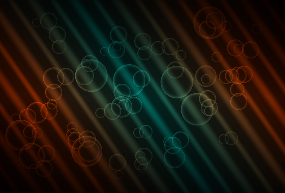 Shiny Wrinkled Background with Bubbles Vector