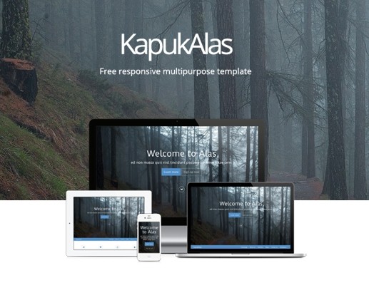 KapukAlas - Responsive Multipurpose Web Template PSD