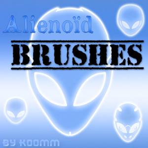 Alienoid Photoshop Brushes (ABR+PSD)