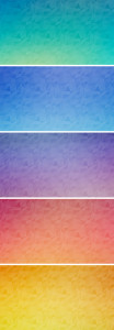 Set Of Seamless Abstract Polygon Background