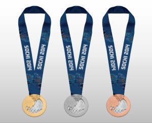 The Sochi 2014 Winter Olympics Medals PSD