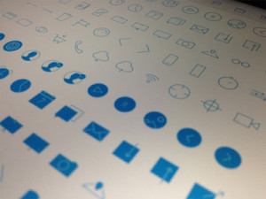 50 & 5 iOS 7 Icon Set Vector