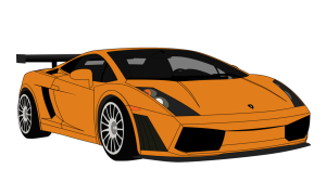 Lamborghini Gallardo Vector PSD