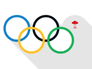 Olympic UFO Games Rings PSD