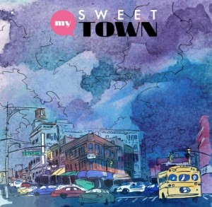 Sweet Town Vector Illustration 02