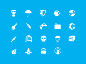 19 Minimal Vector Random Icons SVG