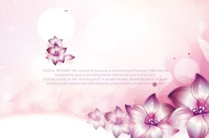 Pink Flower International Women's Day Background Vector 04