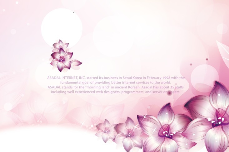 Pink Flower International Women's Day Background Vector 04