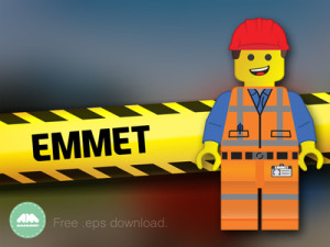 Emmet Lego Movie Vector