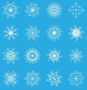 40 Random Shapes Vector