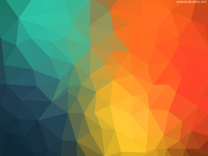 Colorful Triangles Background Texture