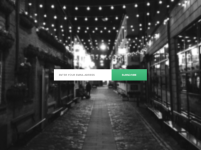 Newsletter Subscribe Form PSD