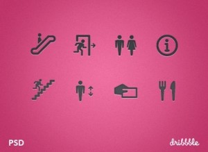Shopping Center Icon Set