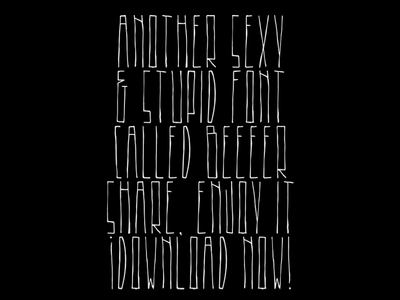 Beeeer Font