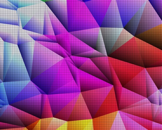 Sparkling Colorful Abstract Triangles Background Vector 02