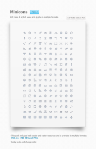 170 Clean & Stylish UI Icons